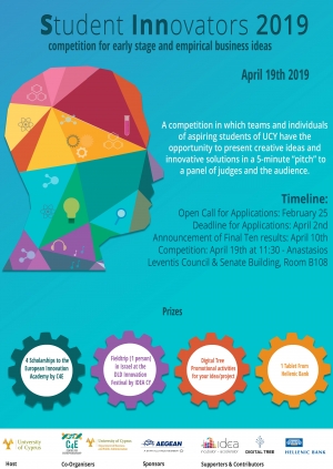 [19 Apr] Student Innovators 2019 Competition (SINN2019)