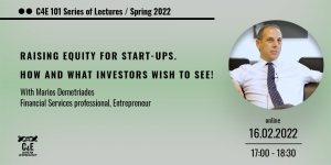 [16 Feb] Raising equity for start-ups. How and what investors wish to see!