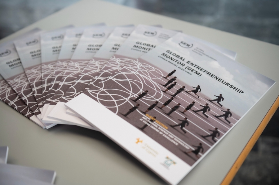 [10 Jun] Παρουσίαση των αποτελεσμάτων της 5ης Εθνικής Έκθεσης Αναφοράς για την Επιχειρηματικότητά στην Κύπρο 2020/2021