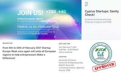 Cyprus Startups: Sanity Check!